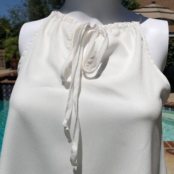 BP White Square Neck Tank Top Size Small - Picture 3 of 8